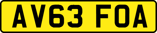 AV63FOA