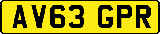 AV63GPR