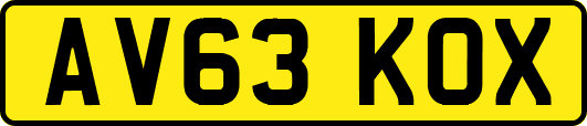 AV63KOX