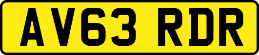 AV63RDR