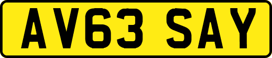 AV63SAY