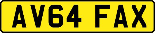 AV64FAX