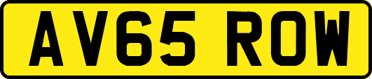 AV65ROW