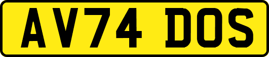 AV74DOS