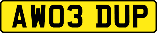 AW03DUP