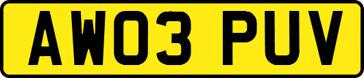 AW03PUV
