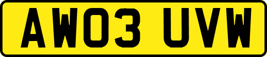 AW03UVW