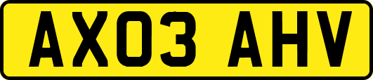 AX03AHV