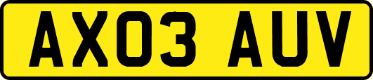 AX03AUV