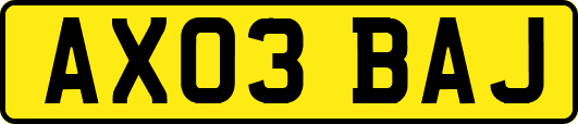AX03BAJ
