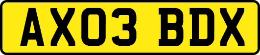 AX03BDX