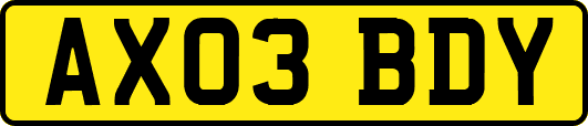 AX03BDY