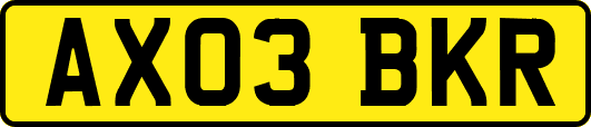 AX03BKR