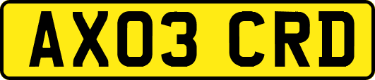 AX03CRD