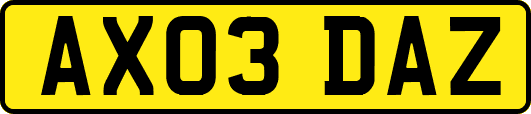 AX03DAZ