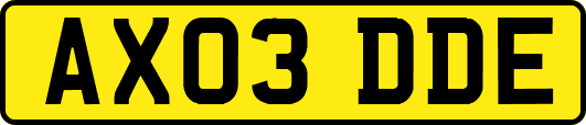 AX03DDE