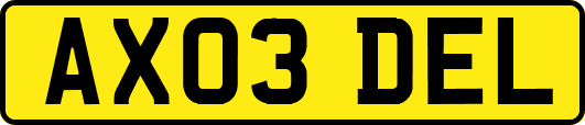 AX03DEL