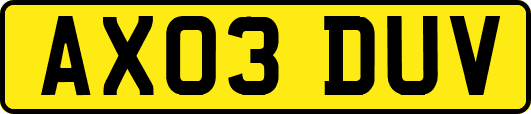 AX03DUV
