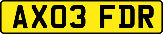 AX03FDR