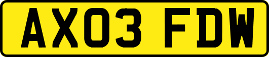 AX03FDW