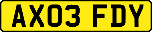 AX03FDY