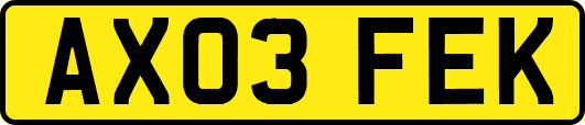 AX03FEK
