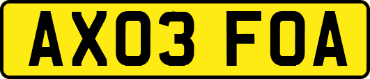 AX03FOA