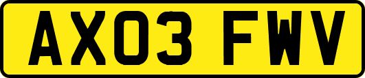 AX03FWV