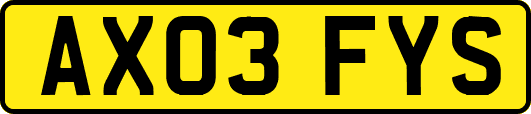 AX03FYS