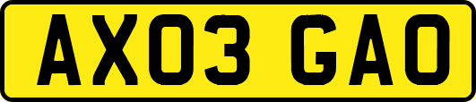 AX03GAO