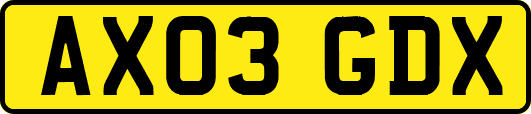 AX03GDX