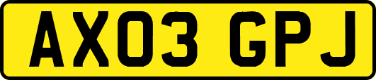 AX03GPJ