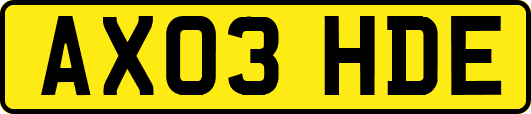 AX03HDE