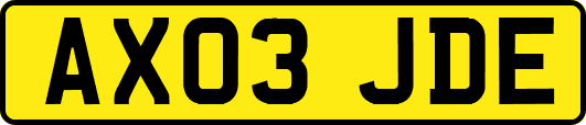 AX03JDE