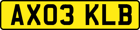 AX03KLB
