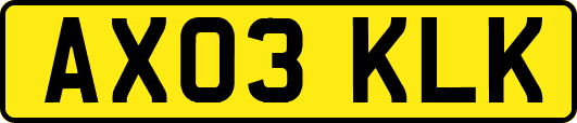AX03KLK