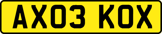 AX03KOX