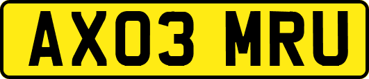 AX03MRU