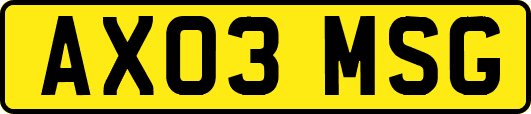 AX03MSG