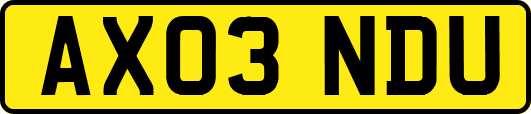 AX03NDU