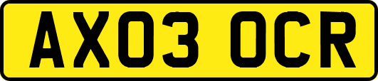 AX03OCR