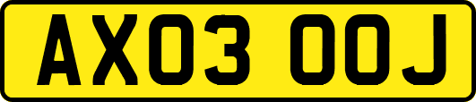 AX03OOJ