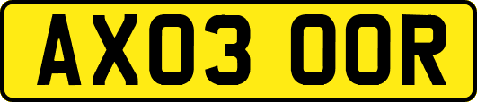 AX03OOR