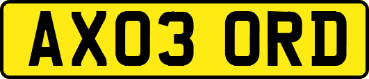 AX03ORD