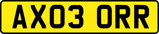 AX03ORR