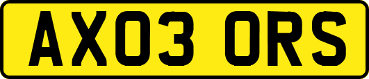 AX03ORS