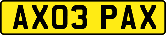AX03PAX