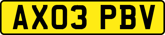 AX03PBV
