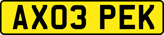 AX03PEK