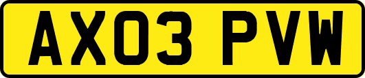 AX03PVW